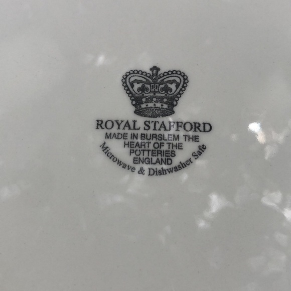 English Royal Stafford SKELETON Plate - Picture 5 of 5